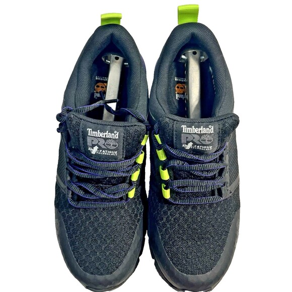 Timberland PRO 589 Radius Composite Toe Work Shoes Women's 7.5 Black/Purple EUC - Picture 5 of 11